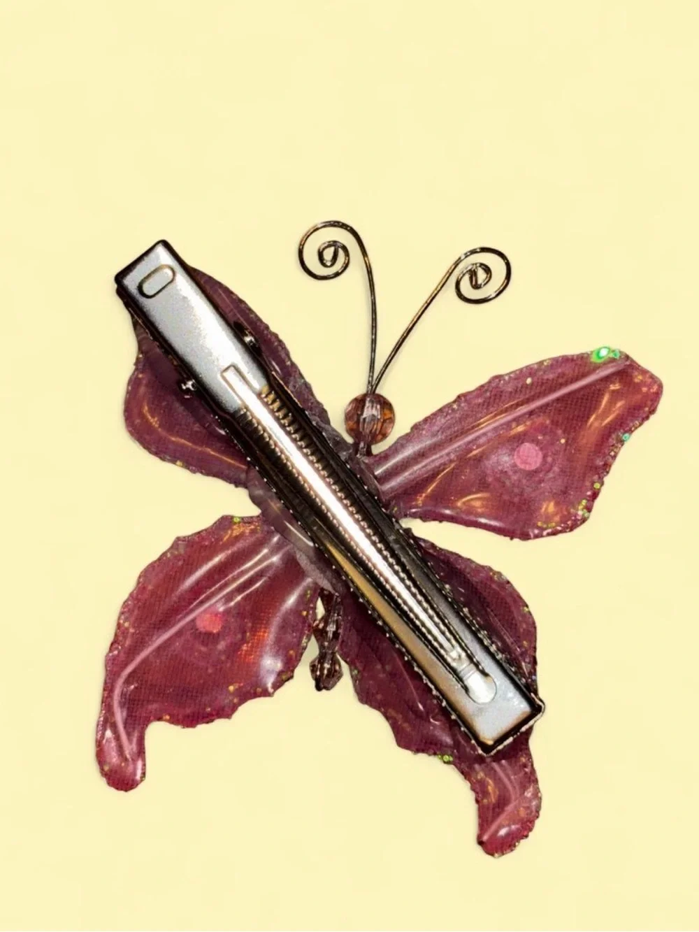 N/A pink butterfly